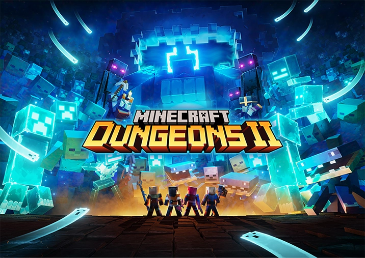 Minecraft Dungeons II gameplay scene